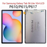 Pantalla táctil LCD de repuesto para Samsung Galaxy Tab S6 Lite SM-P610 P610 P615 P615N P617
