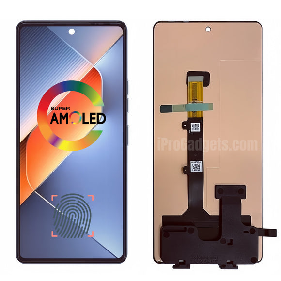Replacement New Display for Tecno Pova 6 LI7 Pova 6 Pro 5G LI9 AMOLED Touch Screen Assembly