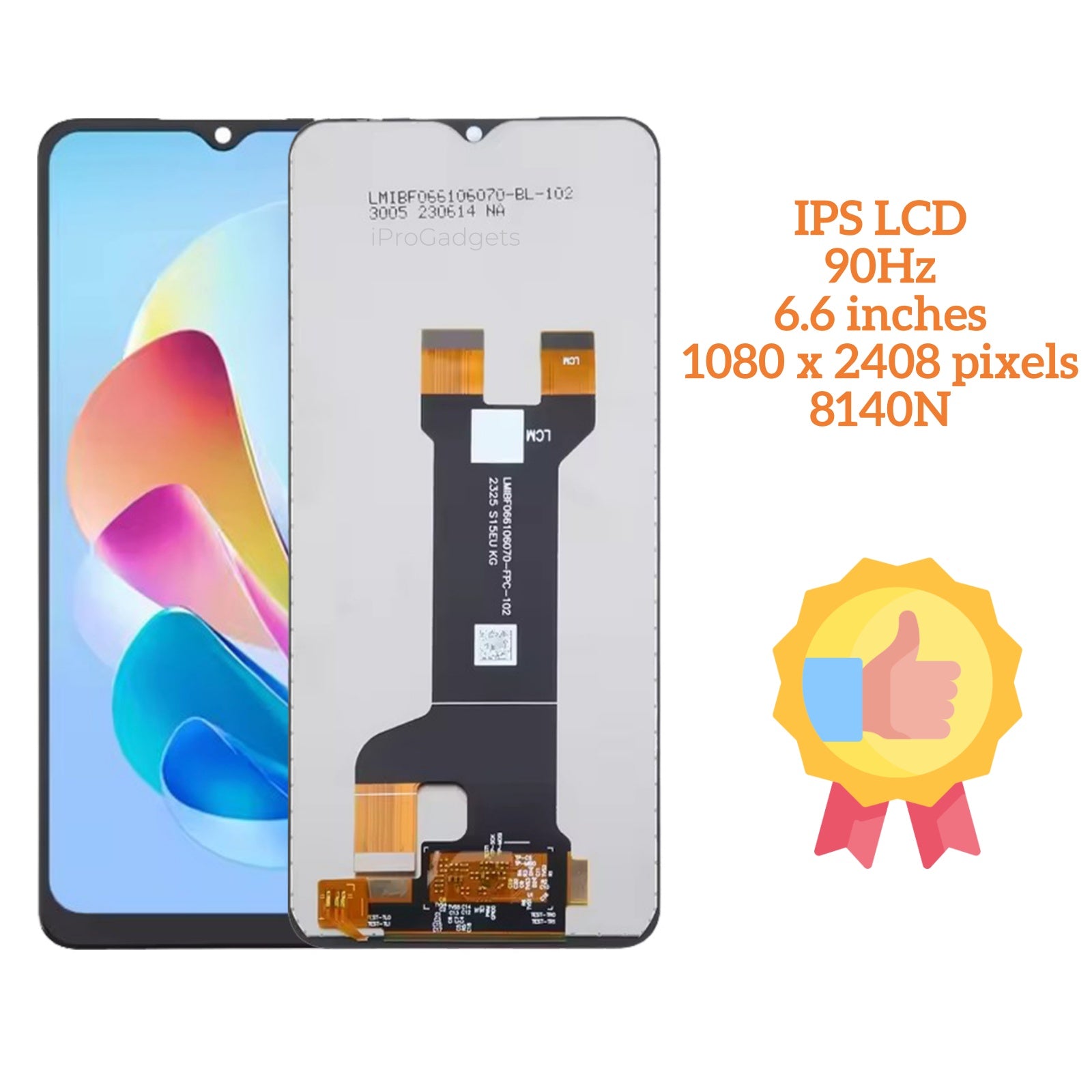 Replacement LCD Display Touch Screen Assembly For ZTE Blade V41