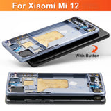 Replacement AMOLED Display Touch Screen With Frame for Xiaomi 12 12X 2201123G 2201123C 2112123AC 2112123AG