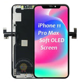 Ersatz für iPhone 11 Pro Max LCD-Display Touchscreen Montage Soft OLED Reparatur Teile