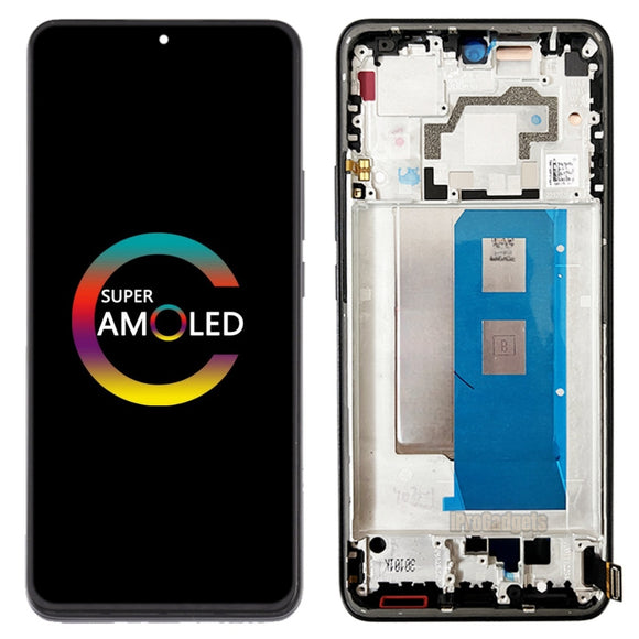 Pantalla táctil AMOLED de repuesto con marco para Xiaomi Poco F5 Pro 23013PC75G