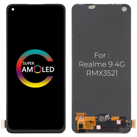 Replacement AMOLED Display Touch Screen for OPPO Realme 9 4G RMX3521 