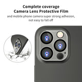 For iPhone 15 Plus Pro Max Camera Tempered Glass 3D Lens Film