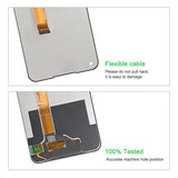 Replacement LCD Display Touch Screen for OPPO Realme 7 5G RMX2111 Black