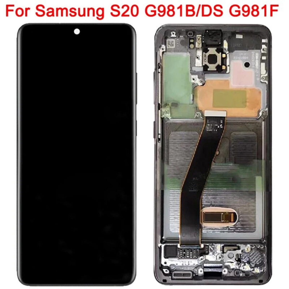 Replacement AMOLED Display Touch Screen With Frame for Samsung Galaxy ...