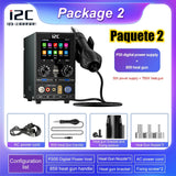 i2C P30S Mobile Phone Repair Platform Digital Power Supply Desoldering Iron Station Heat Gun Multifunctional Repair Tools