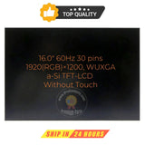 Replacement New Display NV160WUM-N41 16.0 inch WUXGA Laptop LCD Screen Panel IPS 30-Pin eDP LED