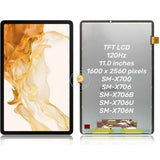 Replacement Display For Samsung Galaxy Tab S8 SM-X700 SM-X706 X700U X706N LCD Display Touch Screen Digitizer Black