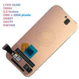 Replacement New OLED Display for Google Pixel 9 Pro GR83Y GEC77 GWVK6 Touch Screen With Frame Assembly