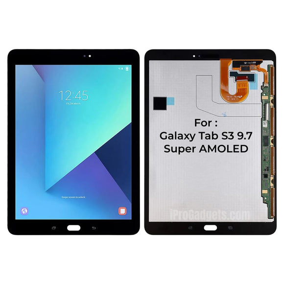 Replacement New Display for Samsung GALAXY Tab S3 9.7 SM-T820 SM-T825 T827 AMOLED Touch Screen Digitizer Assembly