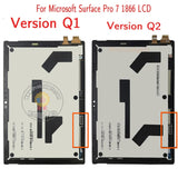 Replacement LCD Display Touch Screen LP123WQ2 LP123WQ1 for Microsoft Surface Pro 7 1866 M1866 OEM