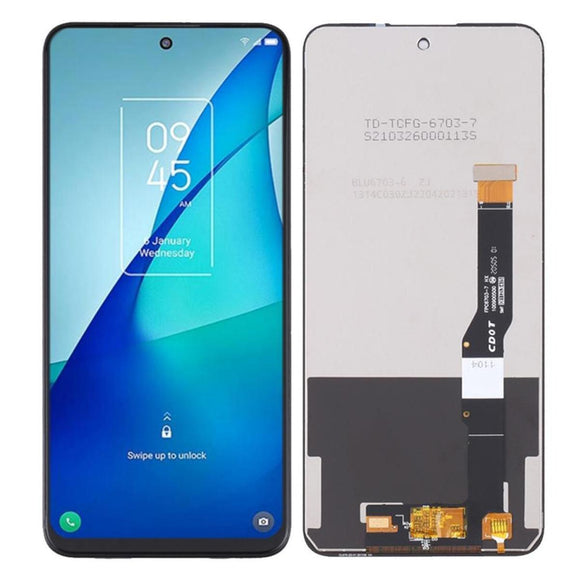 Reemplazo para TCL 20L Plus 20L + 20S T773O T774H T774B T775H T775B conjunto de pantalla táctil LCD