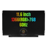 Replacement LCD Screen Display For LTN116AT07-401 LTN116AT07-301 11.6 inch HD 1366x768 40 Pin Panel