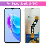 Replacement New Display for Tecno Spark 10 KI5q 10C KI5k KI5m LCD Touch Screen Digitizer Assembly