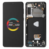 Replacement For Samsung Galaxy S21 Plus 5G G996 G996B AMOLED Display Touch Screen With Frame