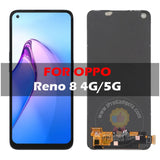 Replacement New Display for Oppo Reno8 5G CPH2359 for Reno 8 4G CPH2457 90Hz AMOLED Touch Screen With Frame Assembly OEM