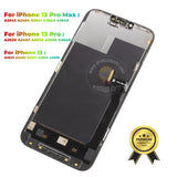 Replacement New Display for iPhone 13 Pro Max 13Pro Soft OLED 120Hz LCD 3D Touch Screen Digitizer Assembly DD Parts
