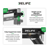 RELIFE MS1 Foldable Microscope Arm Stand 360° Rotation Multi-Angle Adjustable Space-Saving Design