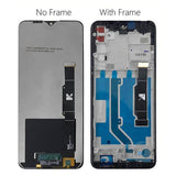 Pantalla táctil LCD de repuesto con marco para TCL 20 SE T671H T671F T671O T671E