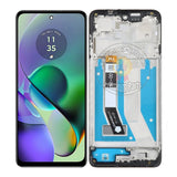 Ersatz-LCD-Display und Touchscreen mit Rahmen für Motorola Moto G54 XT2343-1 XT2343-2