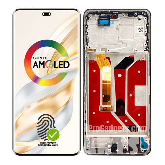 Replacement New Display for Honor X60 Pro 5G BRP-AN00 BRP-AN80 AMOLED Touch Screen With Frame Assembly