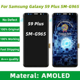 AMOLED-Display-Touchscreen mit Rahmen für Samsung Galaxy S9 Plus G965F SM-G965F SM-G965U
