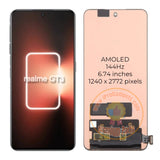 Ersatz-AMOLED-Display-Touchscreen für OPPO Realme GT3 RMX3709