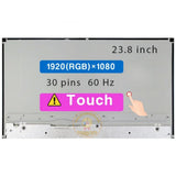 Replacement New LCD Touch Screen for HP 24-X 24-xa013la 24-xa119la 23.8 inch FHD Display Panel