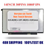 Replacement New Display 14.0 inch for Lenovo FRU 02DL762 P/N SD10R60572 N140HCA-EAC REV.C4 FHD LCD Screen Panel Non-Touch
