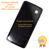 Faltbarer AMOLED-Ersatz-Touchscreen mit Rahmenbaugruppe für Motorola Moto Razr 2022 Razr 3 XT2251-1