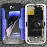 Ersatz für iPhone 12 Pro Max JK Soft OLED-LCD-Display Touchscreen-Baugruppe unterstützt den Austausch von Touch-IC-Chips