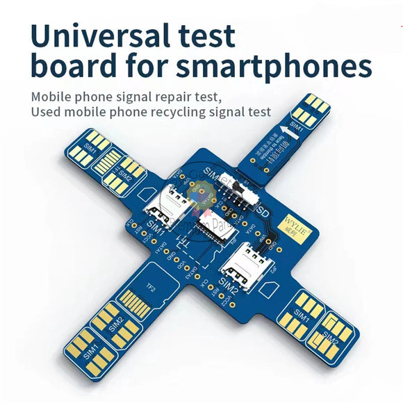 Android Sim Signals Wylie SIM Smartphone Signal Universal Test Board Single and Dual Card ...