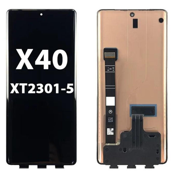 Replacement AMOLED LCD Display Touch Screen for Motorola Moto X40 XT2301-5