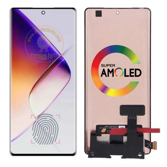 Replacement New Display for Infinix Note 40 Pro 4G X6850 120Hz AMOLED Touch Screen Assembly Black
