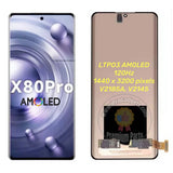 Replacement AMOLED Display Touch Screen Assembly for VIVO X80 Pro V2185A V2145 OEM all Functions