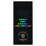 Replacement New Display for ZTE nubia RedMagic 9 9S Pro Pro+ 120Hz AMOLED Touch Screen Assembly