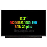 Replacement New Display for Dell Latitude 5300 7300 3301 5310 7310 YT9G7 0YT9G7 9TKRX FHD 60hz LCD Screen Panel