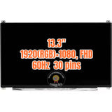 Replacement New Display LP133WF2-SPL2 13.3 inch Full HD 1920×1080 IPS Laptop Screen Panel