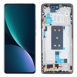 Replacement AMOLED Display Touch Screen With Frame for Xiaomi 12T / 12T Pro 22071212AG 22081212UG 22081212G