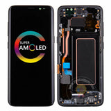 Ersatz für Samsung Galaxy S8 G950 G950F OEM LCD-Display Touchscreen Montage mit Rahmen Schwarz Silber Blau Rose AMOLED OEM