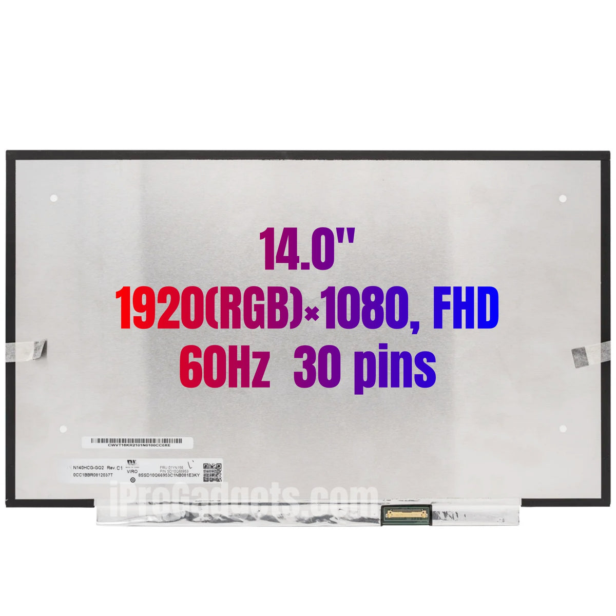 Thinkpad R40 Display Replacement New Display for Lenovo ThinkPad T480 T490 T490s T495 T495s ...