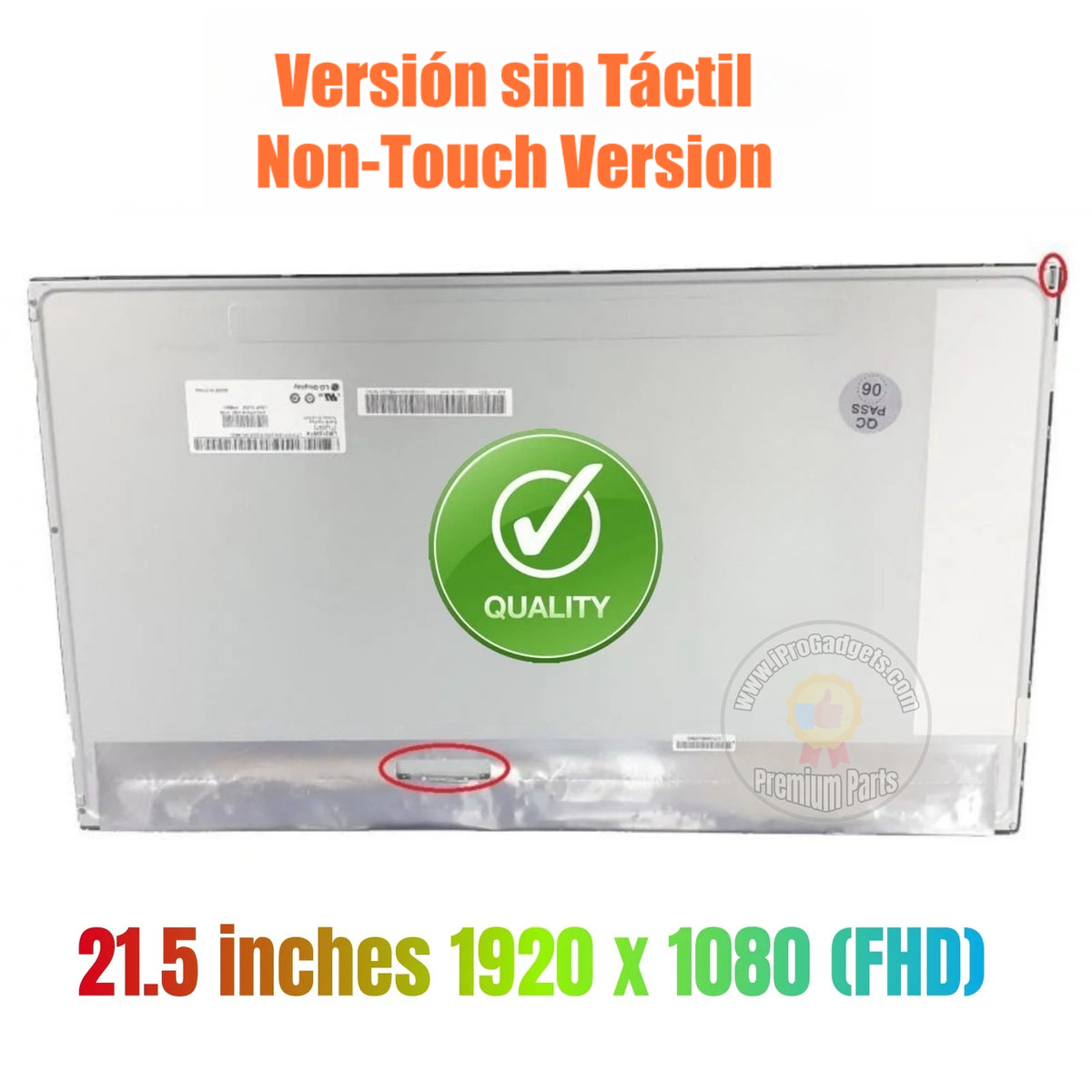 Replacement 21.5 INCH LCD Screen LM215WF4-TLG2 LM215WF4(TL)(G2) Display ...