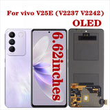 Replacement OLED Display For Vivo V25e V2242 V2237 6.62 inch Touch Screen Digitizer Assembly Black
