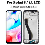 Replacement LCD Display Touch Screen With Frame for Xiaomi Redmi 8 8A M1908C3IC M1908C3IG M1908C3KG