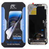 Ersatz für iPhone 12 Pro Max JK Soft OLED-LCD-Display Touchscreen-Baugruppe unterstützt den Austausch von Touch-IC-Chips