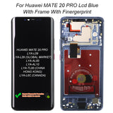 Replacement New Display for Huawei Mate 20 Pro LYA-L09 LYA-TL00 OLED Touch Screen With Frame Assembly All Functions