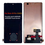 Replacement AMOLED Touch Screen Display Assembly for Infinix Note 40 Pro 5G X6851 Black