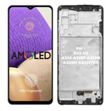 Pantalla táctil AMOLED de repuesto con marco para Samsung Galaxy A32 4G A325 A325F SM-A325M SM-A325F/DS A325N