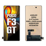 Pantalla táctil AMOLED de repuesto para Xiaomi POCO F3 GT MZB09C6IN M2104K10I 